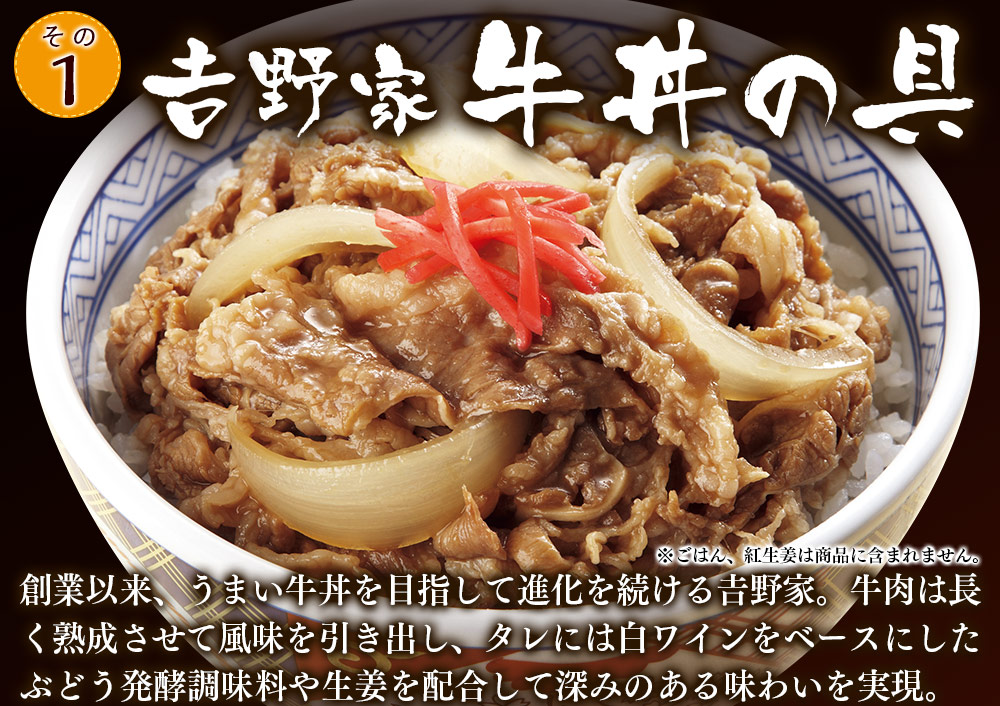 吉野家牛丼の具