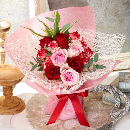 そのまま飾れるローズスタンディングブーケ