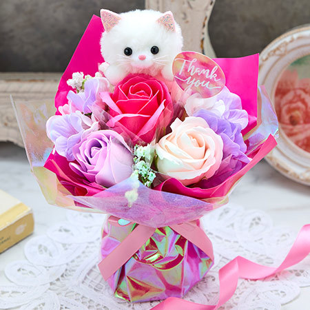 猫ちゃんブーケ