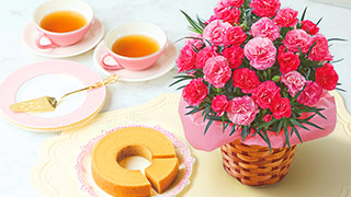 お花とお菓子セット