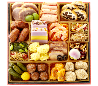 おせち「絆」三の重