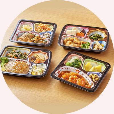 塩分・カロリー表記で安心