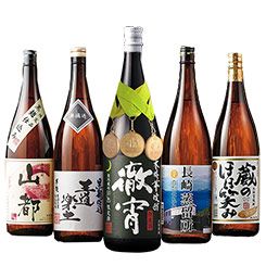 日本酒・焼酎ランキング15位香味自慢のいも焼酎飲みくらべ一升瓶５本組