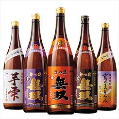 日本酒・焼酎ランキング20位本場鹿児島受賞蔵の芋焼酎飲みくらべ一升瓶５本組