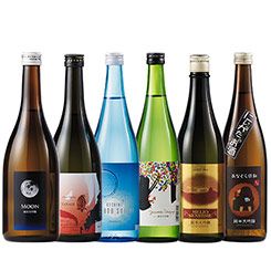 日本酒・焼酎ランキング13位ワイングラスで飲む純米大吟醸６蔵