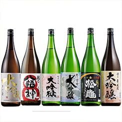 日本酒・焼酎ランキング8位特割！越乃六蔵大吟醸飲みくらべ一升瓶　６本組