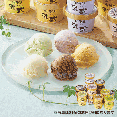 乳蔵北海道アイスクリーム10個