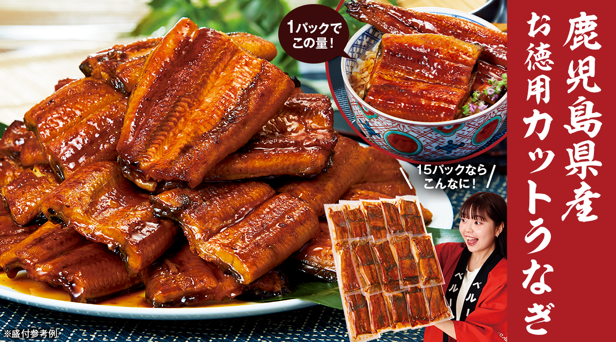 鹿児島県産お徳用カットうなぎ