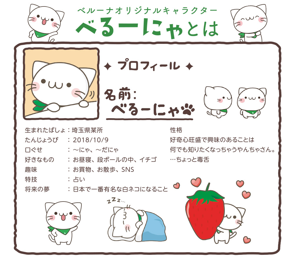 べるーにゃ紹介