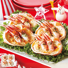 カニのテルミドール４個