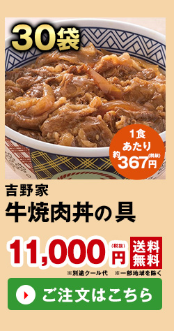 吉野家 牛焼肉丼の具 ３０袋