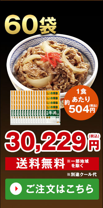 大盛牛丼の具 60袋
