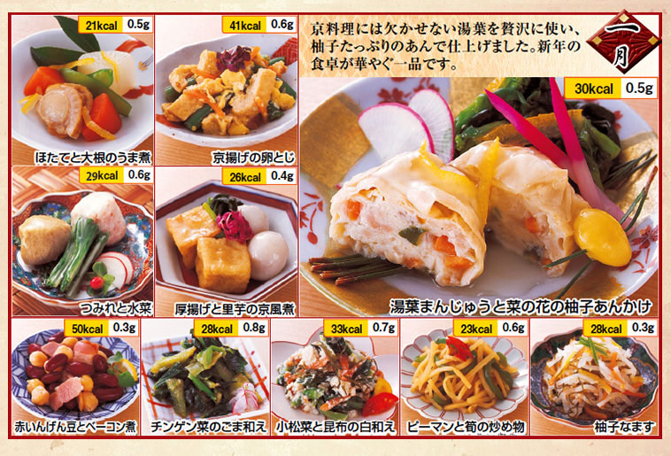 京都匠のおそうざい1月