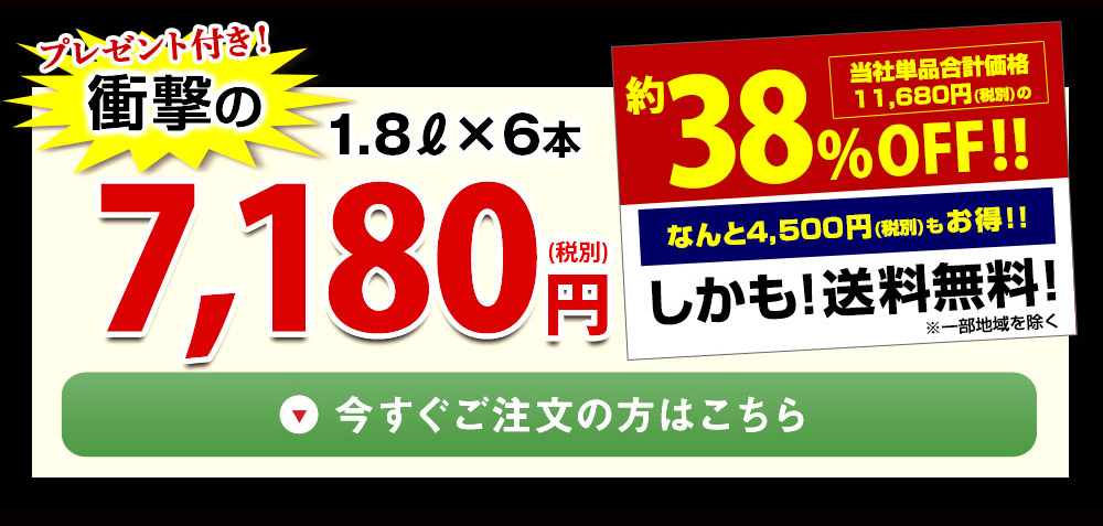 【プレゼント付!驚きの約38%OFF!!】特割!本場新潟・東北の地酒飲みくらべ一升瓶6本組】