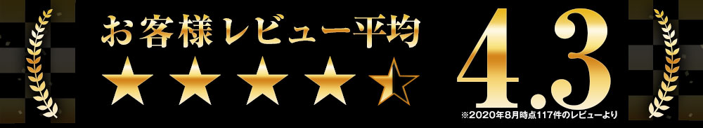 お客様レビュー平均4.4