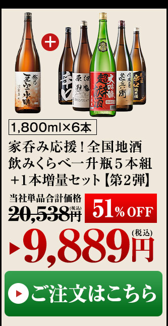 ≪４７％ＯＦＦ！☆一升瓶１本プレゼント付！≫家呑み応援！新潟地酒飲みくらべ一升瓶５本組【第２弾】 - 食品通販のベルーナグルメ【公式】