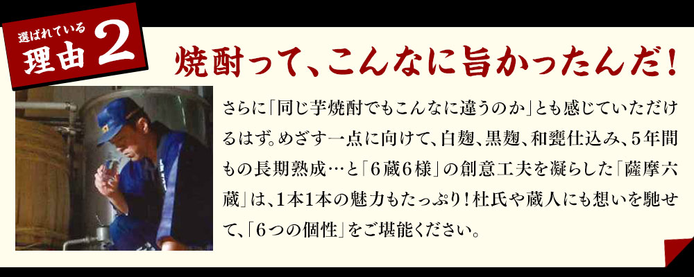 焼酎って、こんなに旨かったんだ！