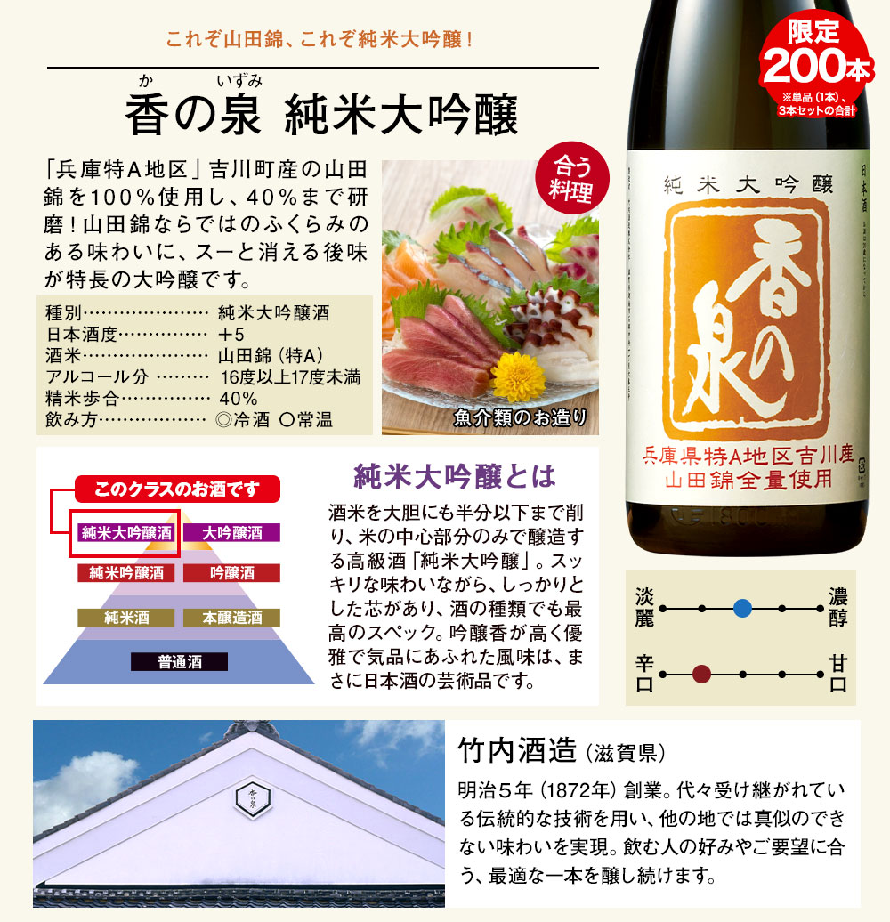 香の泉 純米大吟醸