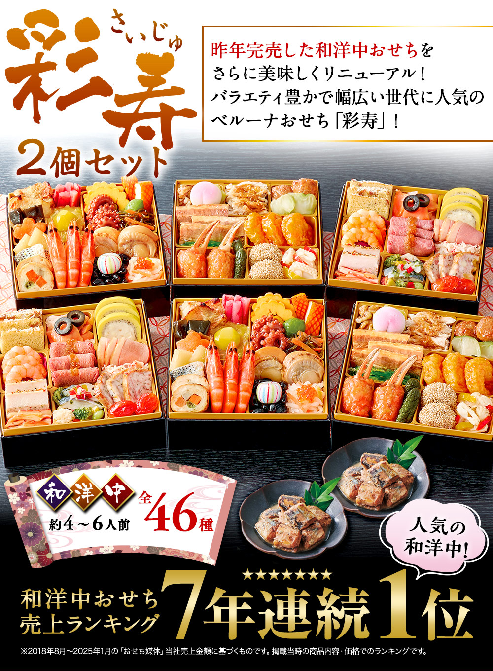 ベルーナオリジナルおせち彩寿