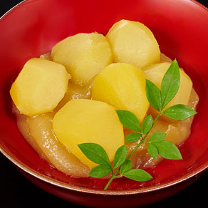 鳴門芋きんとん、栗甘露煮