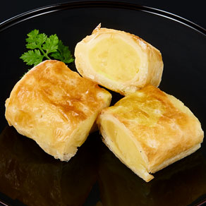 さつまいも入りリンゴパイ