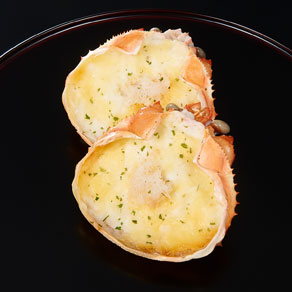 カニ甲羅グラタン