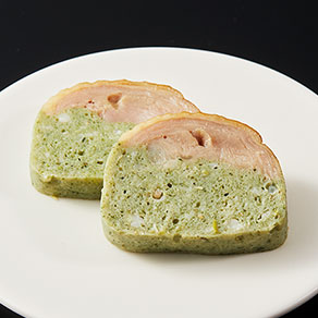 ほうれん草と若鶏のテリーヌ