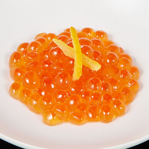 いくら醤油漬　刻み柚子