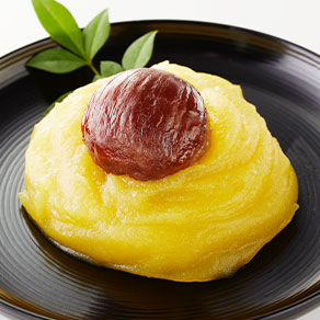 きんとん,渋皮栗甘露煮