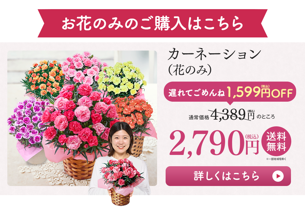 お花のみのご購入はこちら