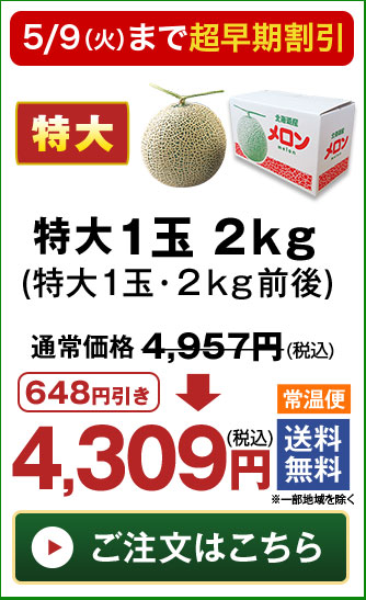 特大1玉・2kg前後