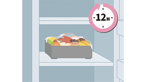 冷凍おせちの解凍方法1