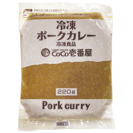 【よりどり対象商品】ＣｏＣｏ壱番屋　ポークカレー　　※よりどり対象商品は、３点でのご注文をお願いしま