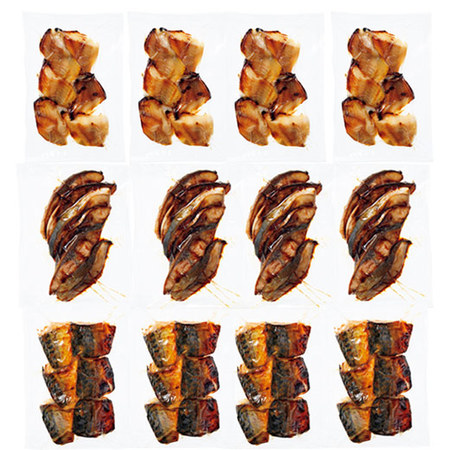◎温めるだけ！３種の焼き魚セット７２切