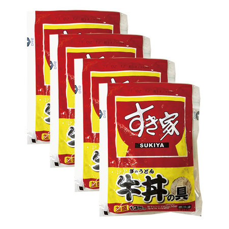 すき家 牛丼の具４袋 食品通販のベルーナグルメ 公式