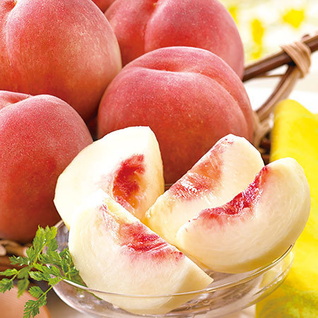 山形のパリパリ桃２キロ　９月上旬頃―９月中旬頃お届け