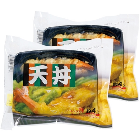 レンジで簡単！天丼２食