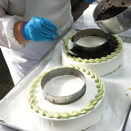 お茶のケーキセット