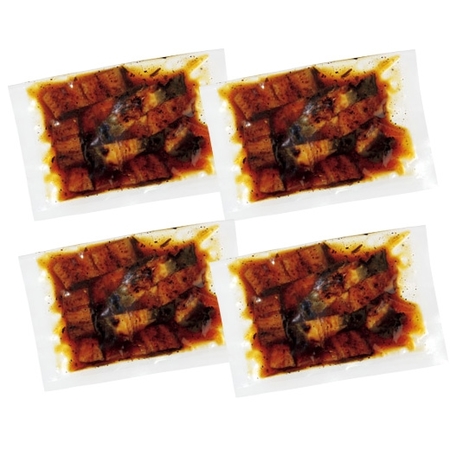 【よりどり対象商品】鹿児島県産うなぎ蒲焼きざみ（たれ込）４袋　※よりどり対象商品は、３点でのご注文を