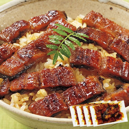 食品全体ランキング15位 鹿児島県産うなぎ蒲焼きざみ（たれ込）４袋　