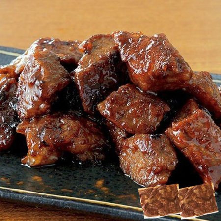 ◎黒毛和牛の旨ダレひとくちステーキ７００