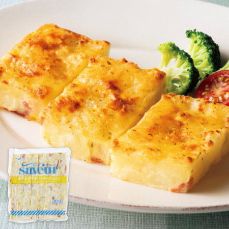 北海道産じゃが芋を使ったポテトグラタン