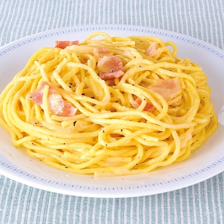 レンジでスパゲッティトリオ