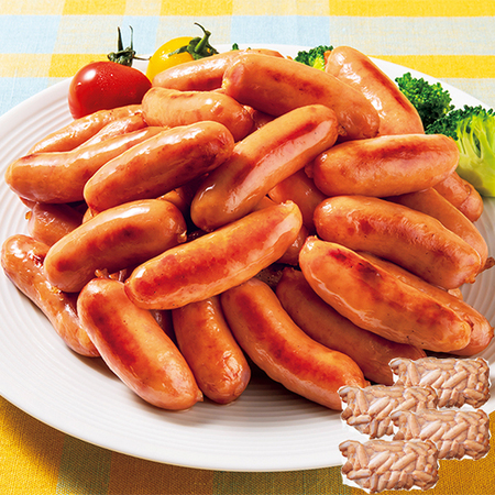 【よりどり対象商品】お徳用！クックポークウインナー２キロ
