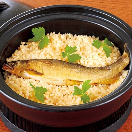 骨までまるごと鮎めしのもと