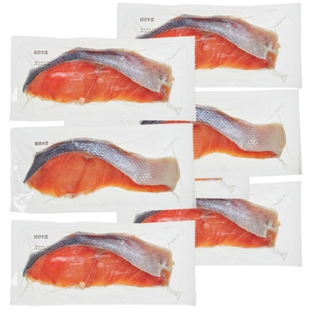 北海道の逆塩（さかじお）秋さけ切身
