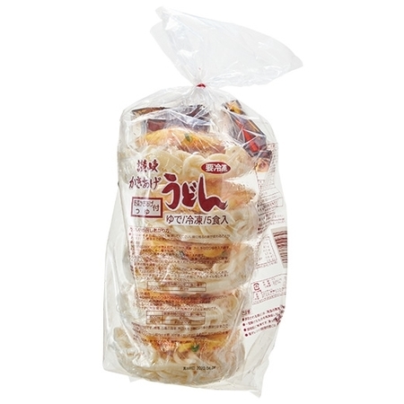 ≪晴れごはん決算セール★約２０％オフ≫讃岐かきあげうどん