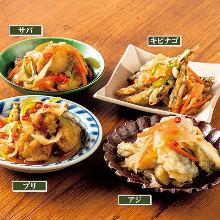 【よりどり対象商品】４種の南蛮漬けセット　※よりどり対象商品は、３点でのご注文をお願いします。