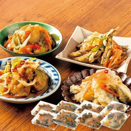 魚惣菜ランキング33位4種の南蛮漬けｾｯﾄ
