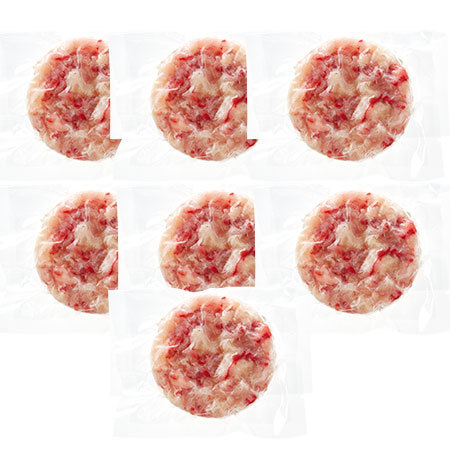 ◎ズワイガニほぐし身６パック＋１パック